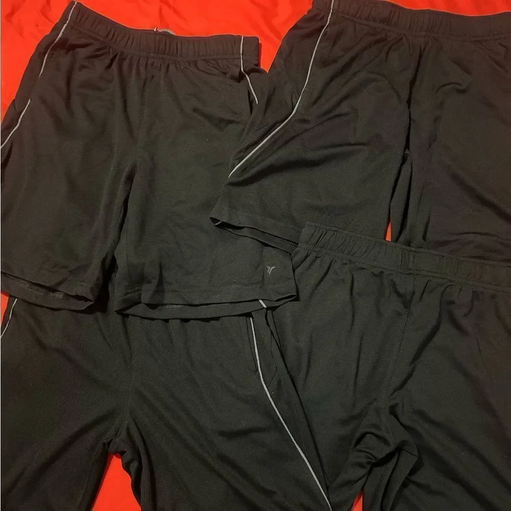 Old Navy Black Athletic Shorts Set